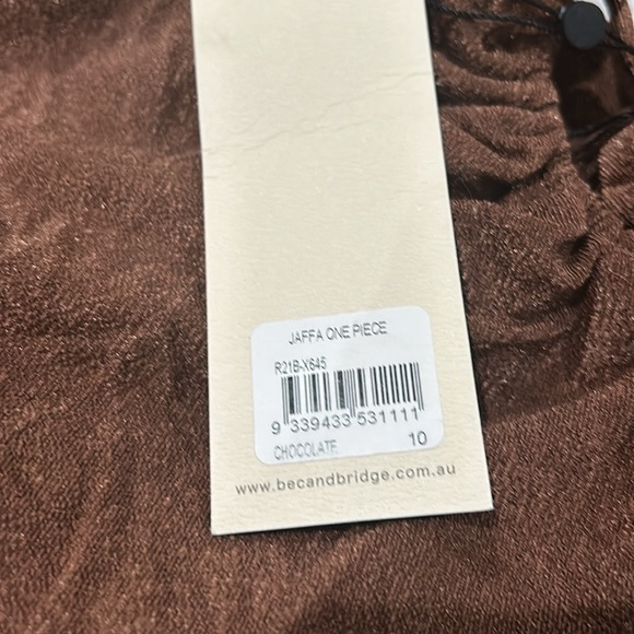 NWT Free People / Bec + Bridge Kaleidoscope One-Piece Swimsuit Sz 6 Z573 - Picture 2 of 2